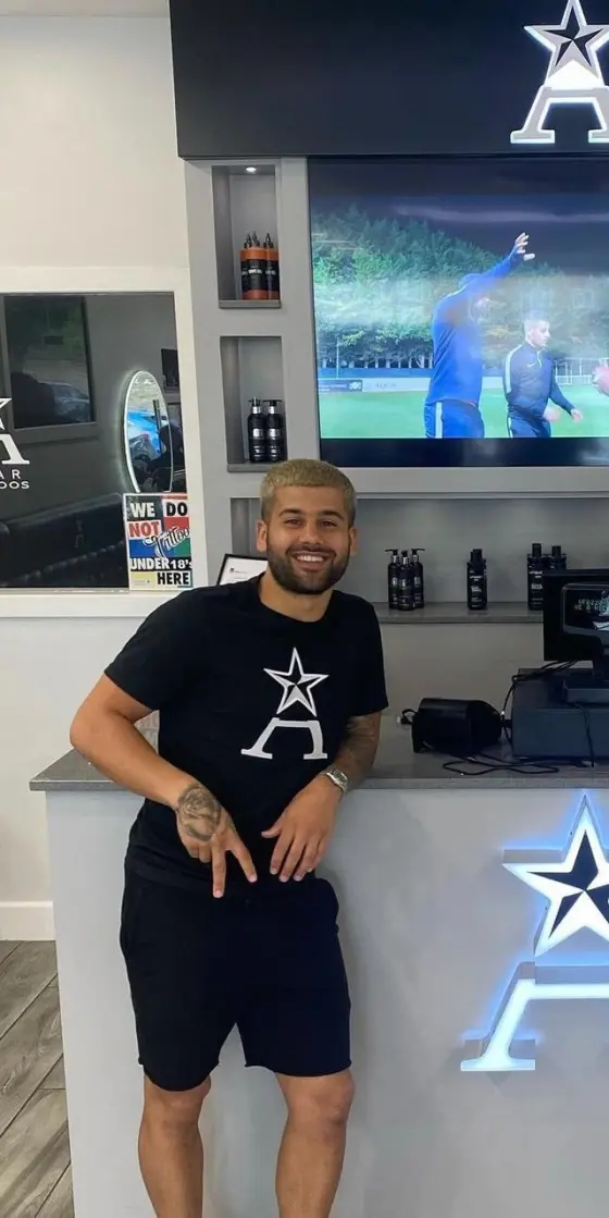 Ahmed, founder of A Star Barbers